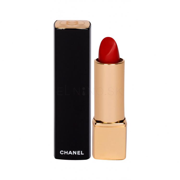 Chanel Rouge Allure Velvet Rúž pre ženy 3,5 g Odtieň 57 Rouge Feu