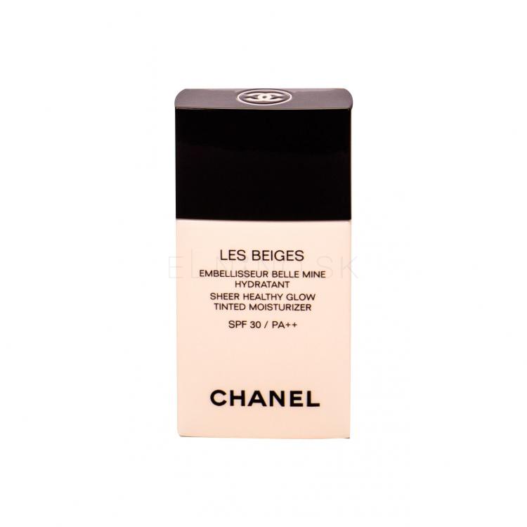 Chanel Les Beiges Healthy Glow Moisturizer SPF30 Denný pleťový krém pre ženy 30 ml Odtieň Medium