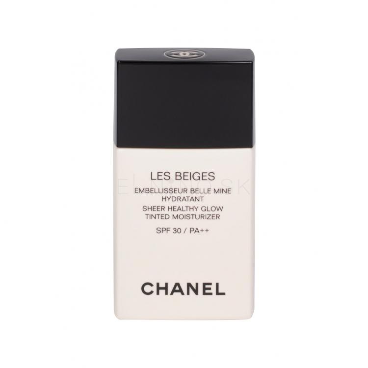 Chanel Les Beiges Healthy Glow Moisturizer SPF30 Denný pleťový krém pre ženy 30 ml Odtieň Medium Light