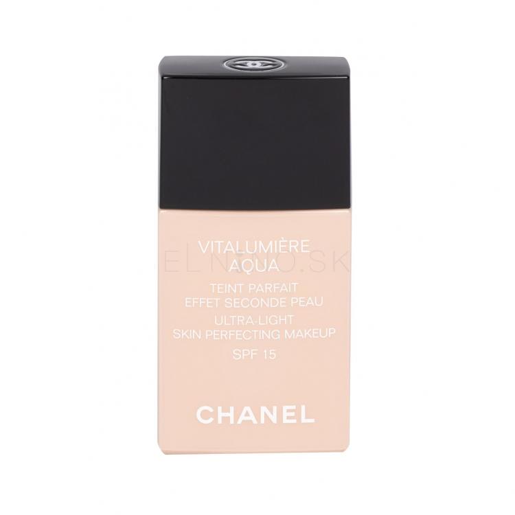 Chanel Vitalumière Aqua SPF15 Make-up pre ženy 30 ml Odtieň 50 Beige