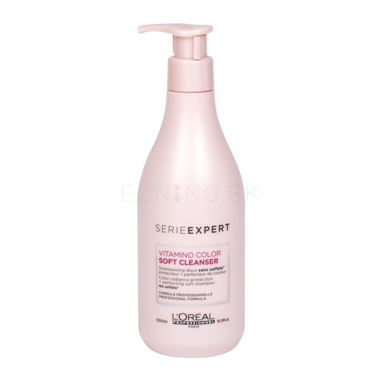 L&#039;Oréal Professionnel Série Expert Vitamino Color Soft Cleanser Šampón pre ženy 500 ml