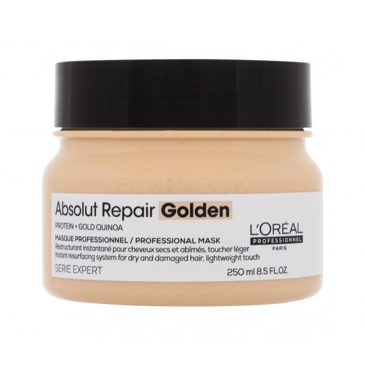 L'Oréal Professionnel Absolut Repair Golden Professional Mask Maska na vlasy pre ženy 250 ml