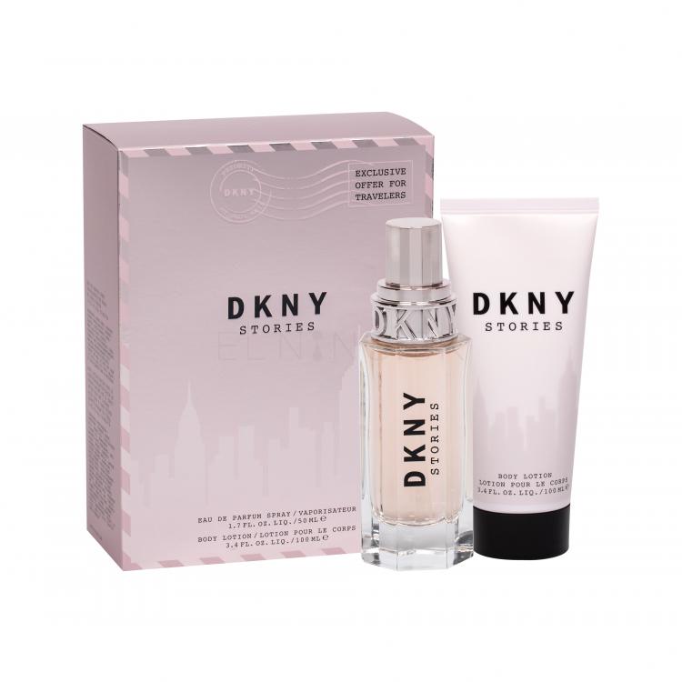 DKNY DKNY Stories Darčeková kazeta parfumovaná voda 50 ml + telové mlieko 100 ml