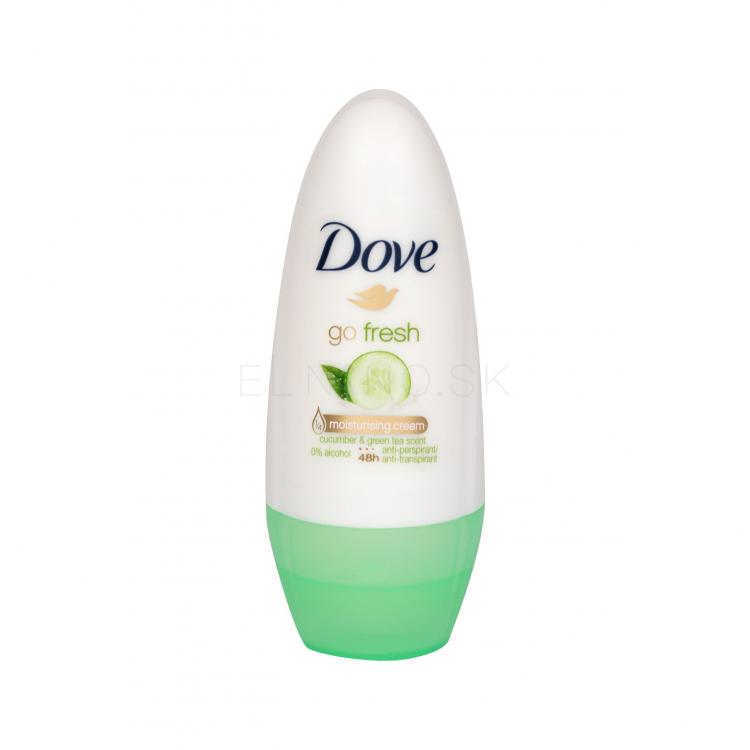 Dove Go Fresh Cucumber &amp; Green Tea 48h Antiperspirant pre ženy 50 ml