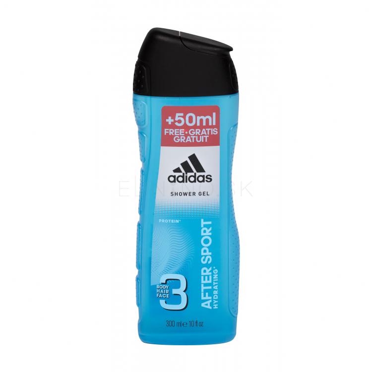 Adidas 3in1 After Sport Sprchovací gél pre mužov 300 ml