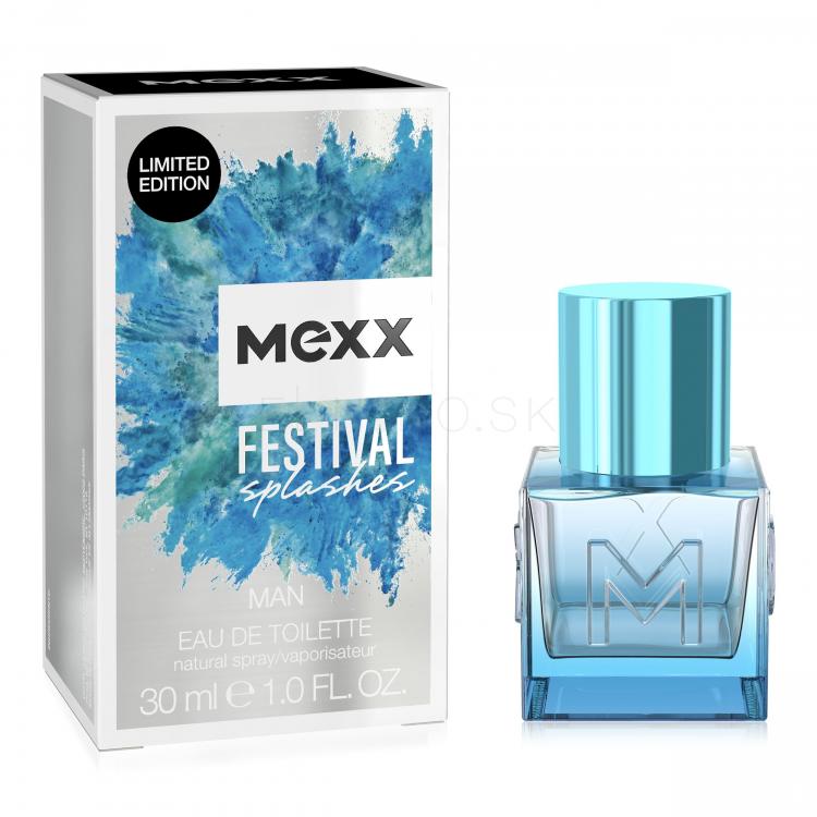 Mexx Festival Splashes Toaletná voda pre mužov 30 ml