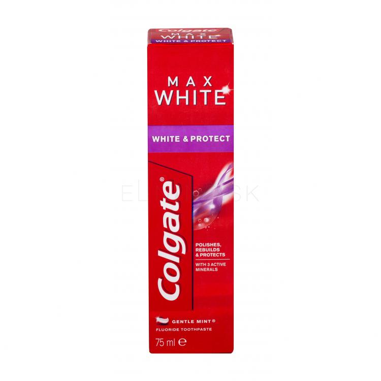 Colgate Max White White &amp; Protect Zubná pasta 75 ml
