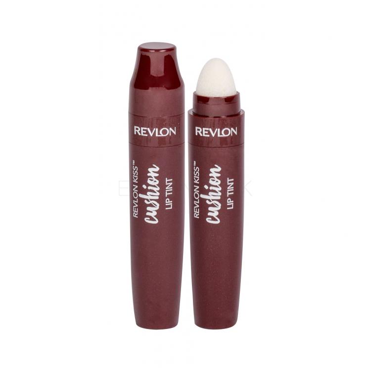 Revlon Revlon Kiss Cushion Lip Tint Rúž pre ženy 4,4 ml Odtieň 270 Wine Trip