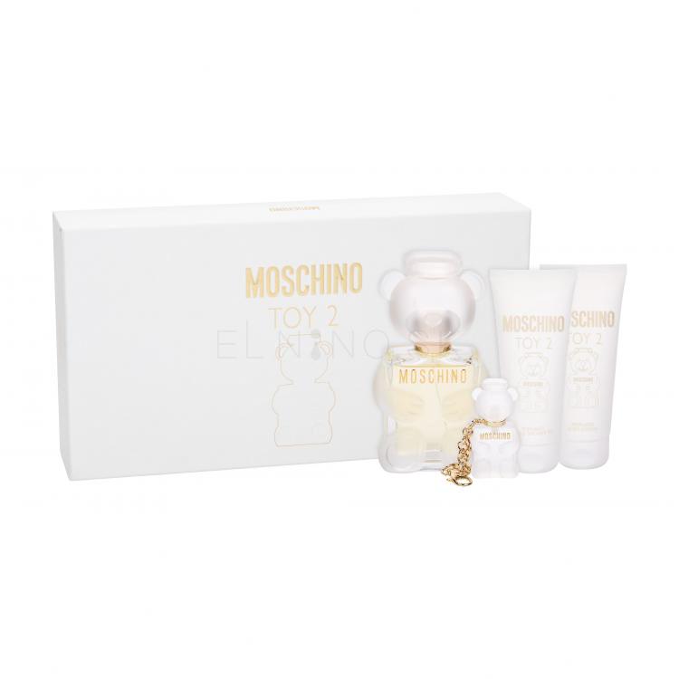 Moschino Toy 2 Darčeková kazeta parfumovaná voda 100 ml + telové mlieko 100 ml + sprchovací gél 100 ml + kľúčenka