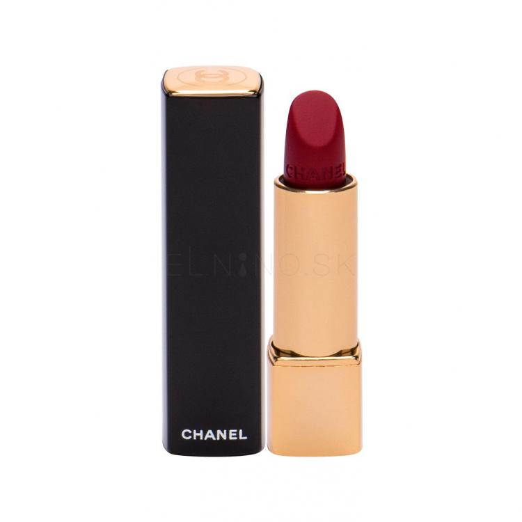 Chanel Rouge Allure Velvet Rúž pre ženy 3,5 g Odtieň 38 La Fascinante tester