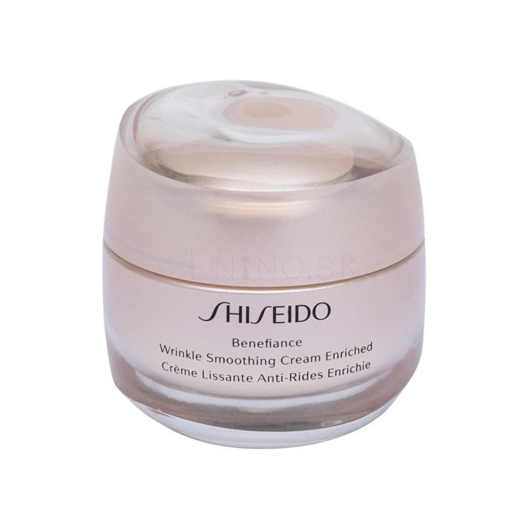 Shiseido Benefiance Wrinkle Smoothing Cream Enriched Denný pleťový krém pre ženy 50 ml tester