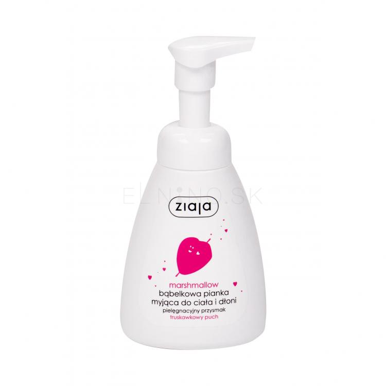 Ziaja Marshmallow Hands &amp; Body Foam Wash Tekuté mydlo pre ženy 250 ml