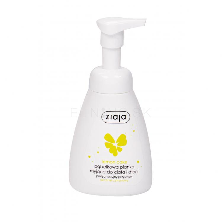 Ziaja Lemon Cake Hands &amp; Body Foam Wash Tekuté mydlo pre ženy 250 ml