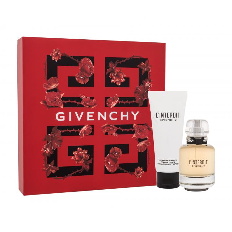 Givenchy L&#039;Interdit Darčeková kazeta parfumovaná voda 50 ml + telové mlieko 75 ml
