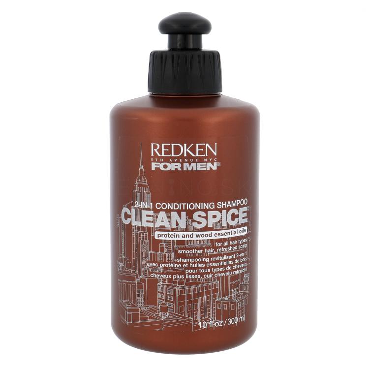 Redken For Men Clean Spice Šampón pre mužov 300 ml