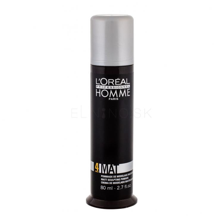 L&#039;Oréal Professionnel Homme Mat Gél na vlasy pre mužov 80 ml