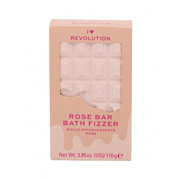 I Heart Revolution Chocolate Bomba do kúpeľa pre ženy 110 g Odtieň Rose