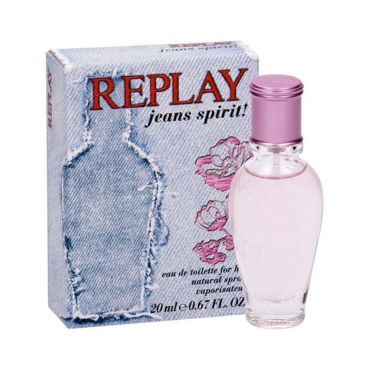 Replay Jeans Spirit! For Her Toaletná voda pre ženy 20 ml