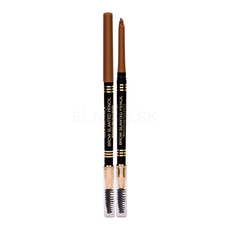 Max Factor Brow Slanted Pencil Ceruzka na obočie pre ženy 1 g Odtieň 02 Soft Brown