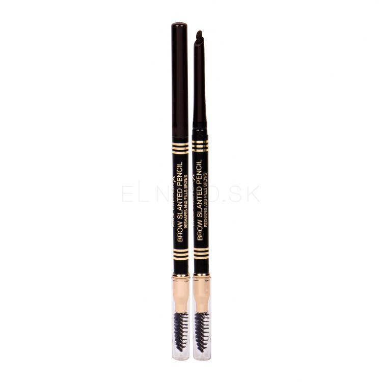 Max Factor Brow Slanted Pencil Ceruzka na obočie pre ženy 1 g Odtieň 05 Black Brown