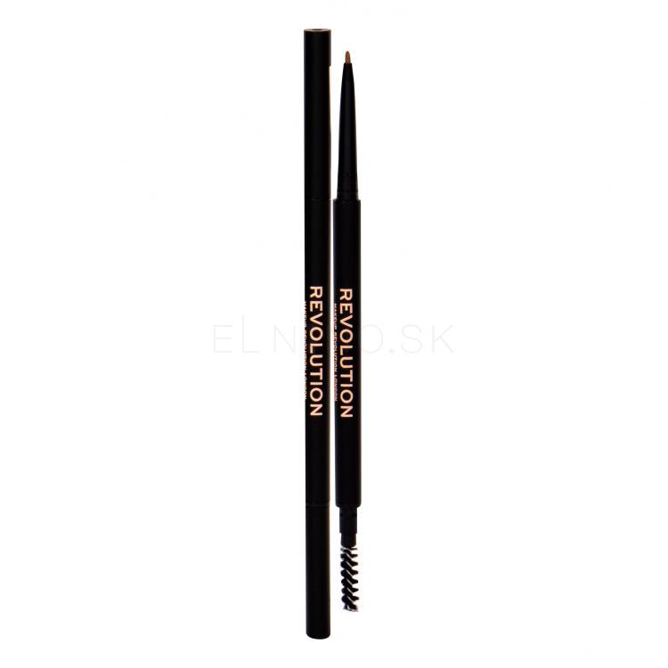 Makeup Revolution London Precise Brow Pencil Ceruzka na obočie pre ženy 0,05 g Odtieň Light Brown