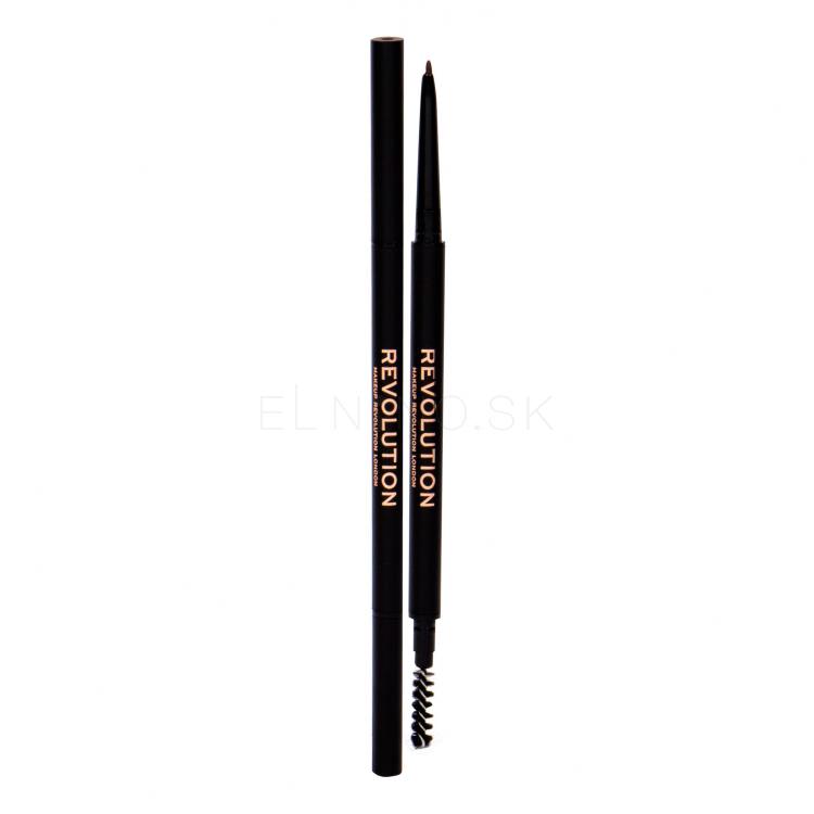 Makeup Revolution London Precise Brow Pencil Ceruzka na obočie pre ženy 0,05 g Odtieň Medium Brown