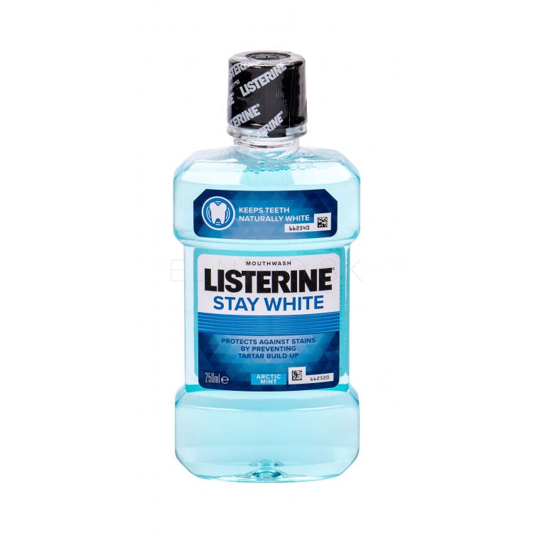 Listerine Stay White Mouthwash Ústna voda 250 ml