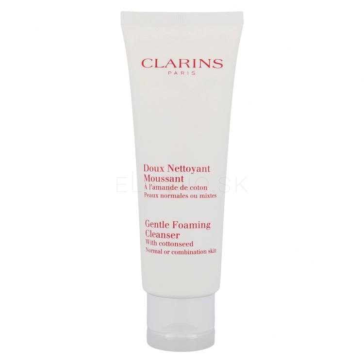 Clarins Gentle Foaming Cleanser Normal Skin Čistiaca pena pre ženy 125 ml poškodená krabička