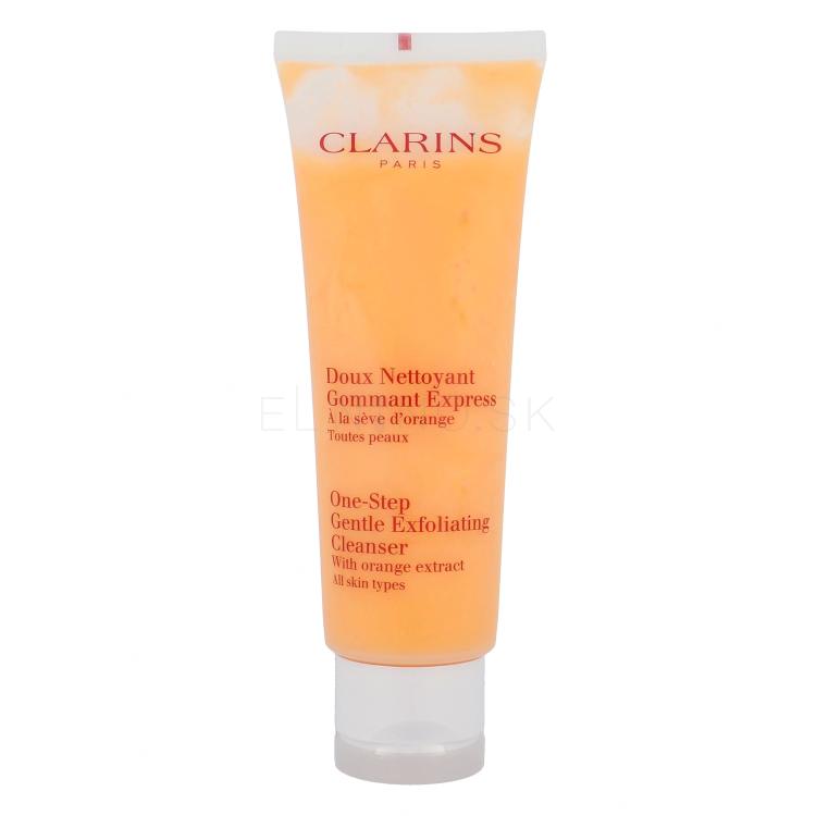Clarins Cleansing Care One Step Gentle Exfoliating Peeling pre ženy 125 ml poškodená krabička
