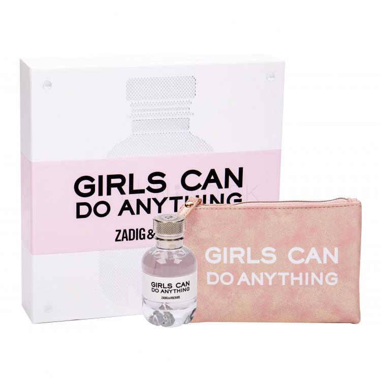 Zadig &amp; Voltaire Girls Can Do Anything Darčeková kazeta parfumovaná voda 50 ml + kozmetická taška