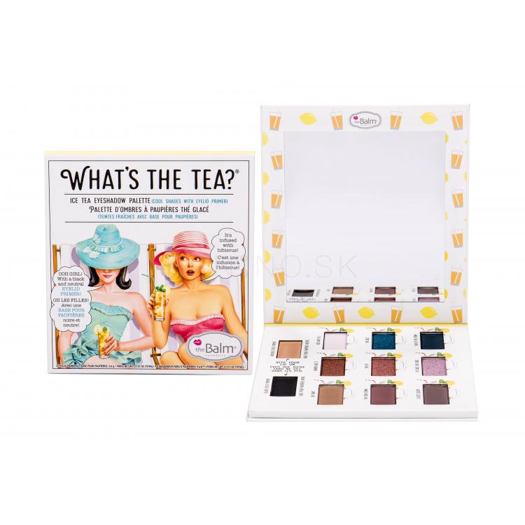 TheBalm What´s the Tea? Ice Tea Eyeshadow Palette Očný tieň pre ženy 12,6 g