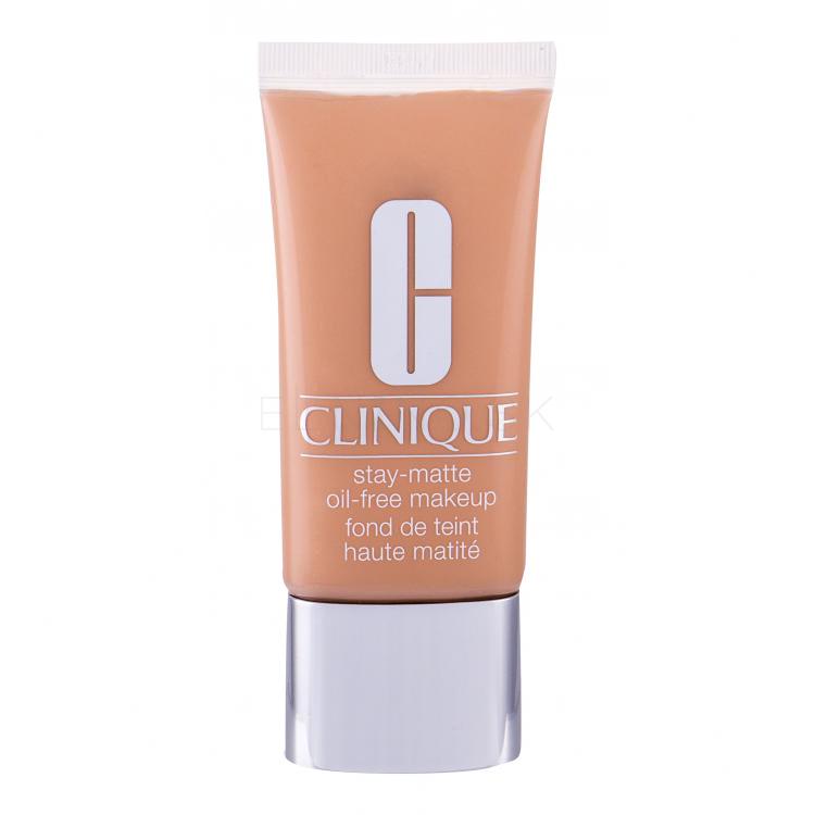 Clinique Stay-Matte Oil-Free Makeup Make-up pre ženy 30 ml Odtieň 11 Honey tester