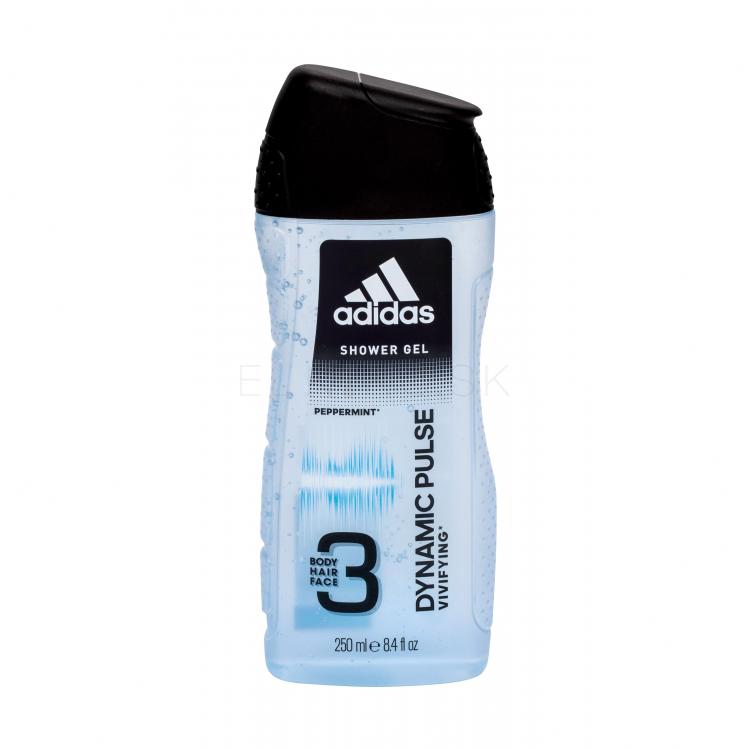 Adidas Dynamic Pulse 3in1 Sprchovací gél pre mužov 250 ml