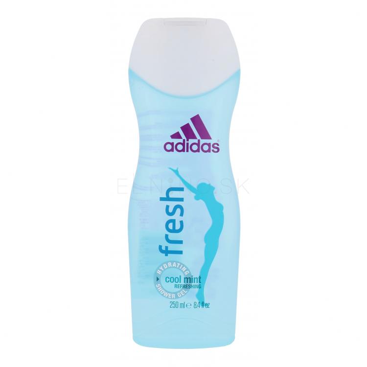 Adidas Fresh For Women Sprchovací gél pre ženy 250 ml