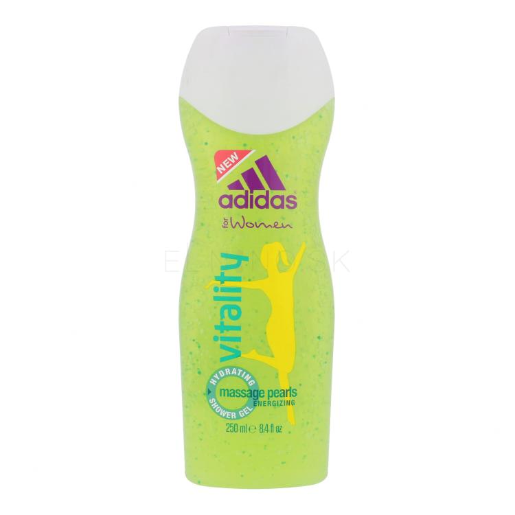 Adidas Vitality For Women Sprchovací gél pre ženy 250 ml
