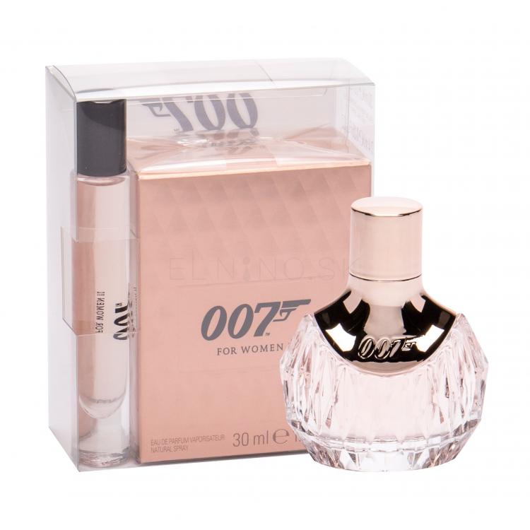 James Bond 007 James Bond 007 For Women II Darčeková kazeta parfumovaná voda 30 ml + parfumovaná voda 7,4 ml