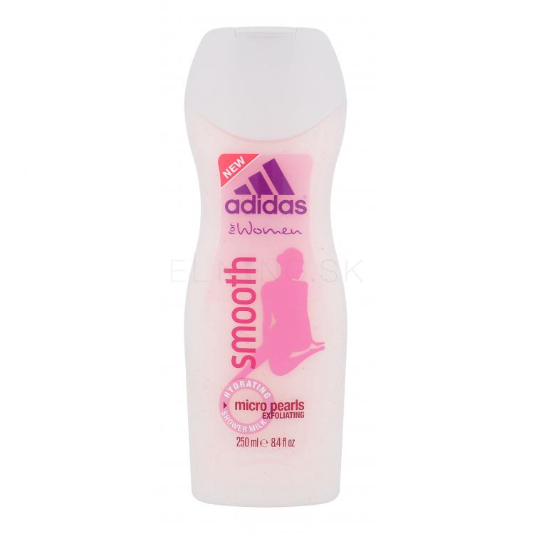 Adidas Smooth For Women Sprchovací gél pre ženy 250 ml