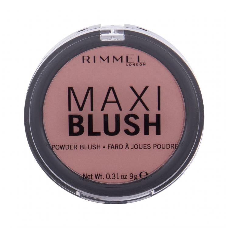 Rimmel London Maxi Blush Lícenka pre ženy 9 g Odtieň 006 Exposed