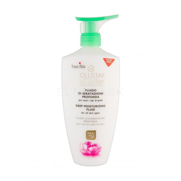Collistar Special Perfect Body Deep Moisturizing Fluid Telové mlieko pre ženy 400 ml