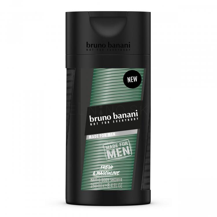 Bruno Banani Made For Men Hair &amp; Body Sprchovací gél pre mužov 250 ml