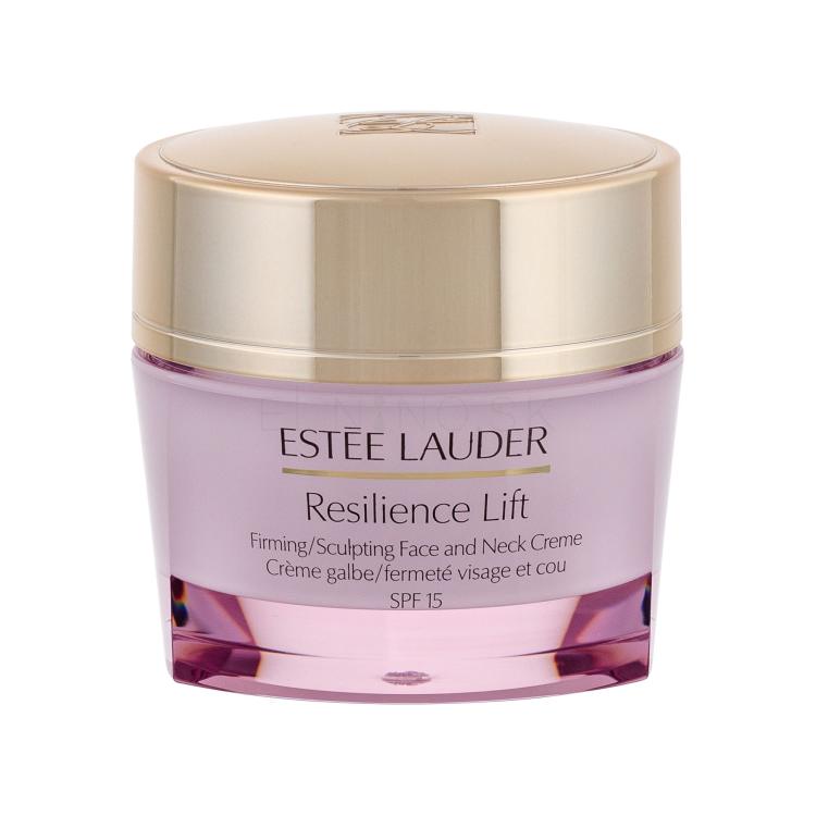 Estée Lauder Resilience Lift Face and Neck Creme SPF15 Denný pleťový krém pre ženy 50 ml