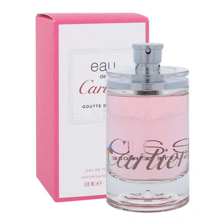 Cartier Eau De Cartier Goutte de Rose Toaletná voda pre ženy 100 ml