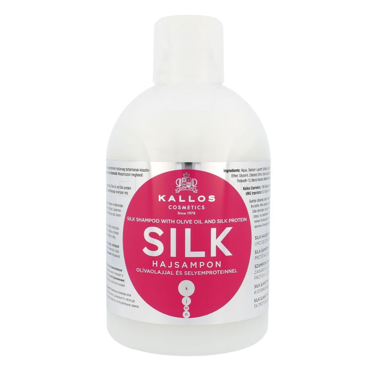 Kallos Cosmetics Silk Šampón pre ženy 1000 ml