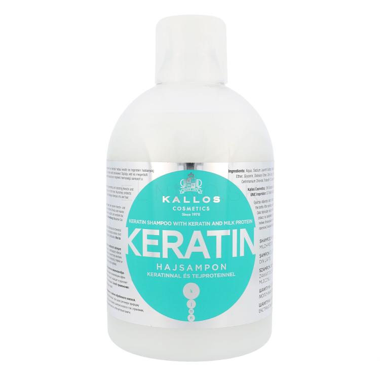 Kallos Cosmetics Keratin Šampón pre ženy 1000 ml
