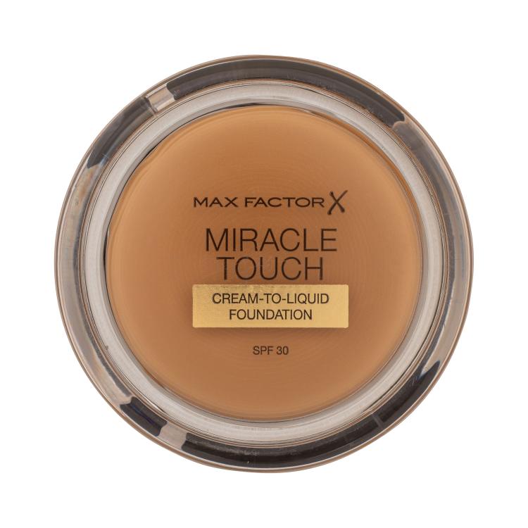 Max Factor Miracle Touch Cream-To-Liquid SPF30 Make-up pre ženy 11,5 g Odtieň 083 Golden Tan