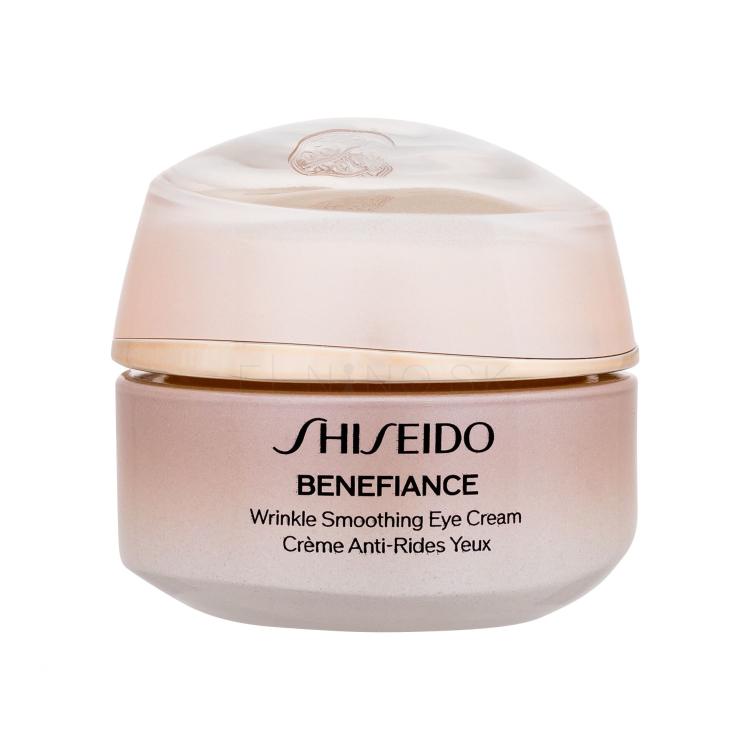 Shiseido Benefiance Wrinkle Smoothing Očný krém pre ženy 15 ml
