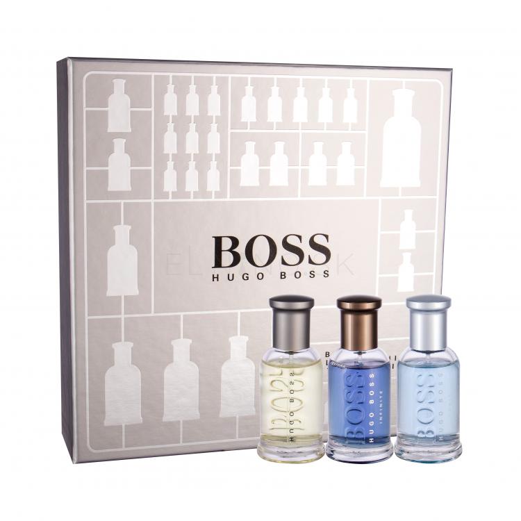 HUGO BOSS Boss Bottled Collection Darčeková kazeta toaletná voda Boss Bottled 30 ml + parfumovaná voda Boss Bottled Infinite 30 ml + toaletná voda Boss Bottled Tonic 30 ml