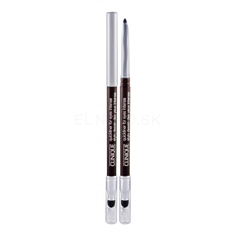 Clinique Quickliner For Eyes Intense Ceruzka na oči pre ženy 3 g Odtieň 03 Intense Chocolate tester