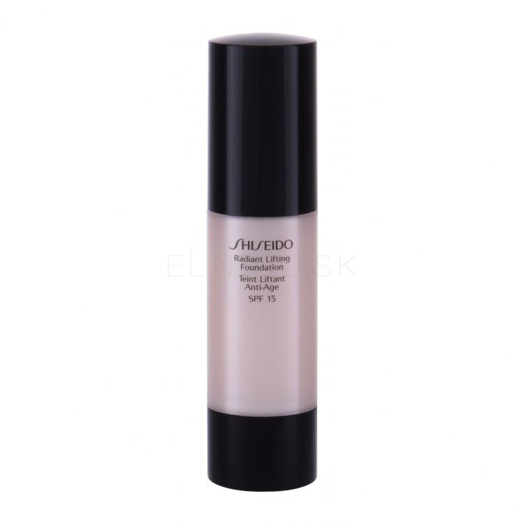 Shiseido Radiant Lifting Foundation SPF15 Make-up pre ženy 30 ml Odtieň 160 Natural Deep Ivory