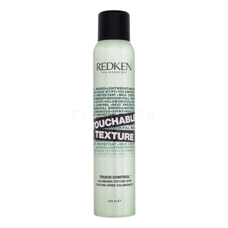 Redken Touchable Texture Volumizing Texture Whip Objem vlasov pre ženy 200 ml